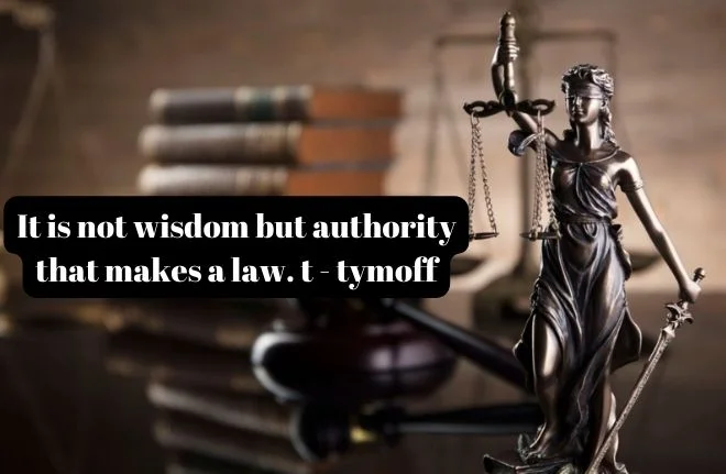 It is Not Wisdom but Authority that Makes a Law: An In-depth Exploration